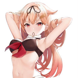 This is a pixiv picture whose title is 夕立改二.