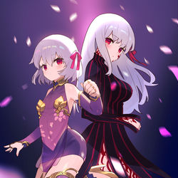 This is a pixiv picture whose title is カーマと桜.