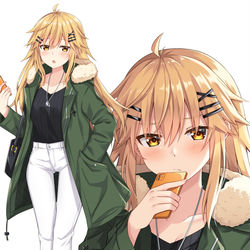 This is a pixiv picture whose title is 「……遅い」.