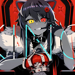 This is a pixiv picture whose title is 地獄のKING.