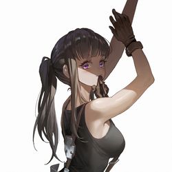 This is a pixiv picture whose title is Maki chan.
