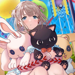 This is a pixiv picture whose title is 不機嫌なテーマパーク.
