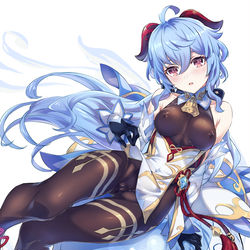 This is a pixiv picture whose title is 甘雨.