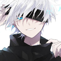 This is a pixiv picture whose title is 五条悟.