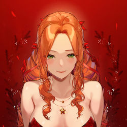 This is a pixiv picture whose title is エアリス.