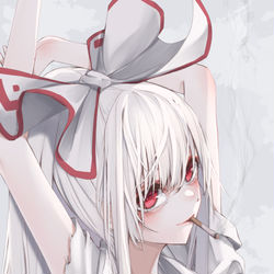 This is a pixiv picture whose title is もこもこ.