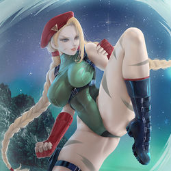This is a pixiv picture whose title is Street fighter Cammy/キャミィ/嘉米.