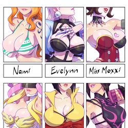 This is a pixiv picture whose title is 12boobsfanarts #2.
