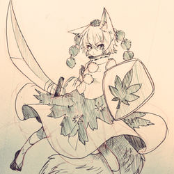This is a pixiv picture whose title is シャーペン東方落書き詰め.