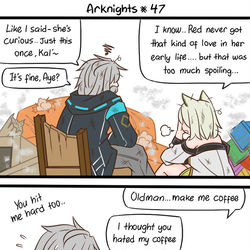This is a pixiv picture whose title is Arknights #47.