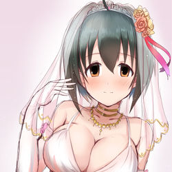 This is a pixiv picture whose title is ウェディングビキニ美穂.