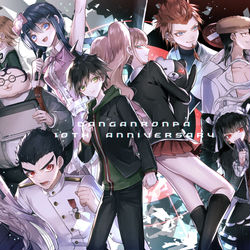 This is a pixiv picture whose title is ダンガンロンパ10周年！.