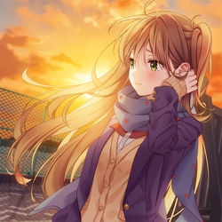 This is a pixiv picture whose title is 君を待つ時間.