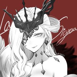 This is a pixiv picture whose title is La Signora.