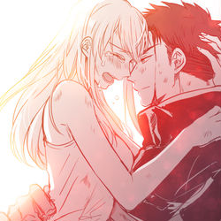 This is a pixiv picture whose title is 【商業情報】指先から本気の熱情（91~92話配信開始）.