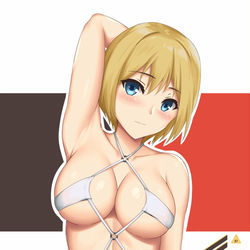 This is a pixiv picture whose title is ハルトマンちゃん.