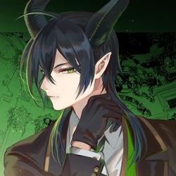 This is a pixiv picture whose title is マレウス・ドラコニア.