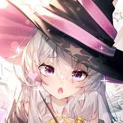This is a pixiv picture whose title is 魔女~.