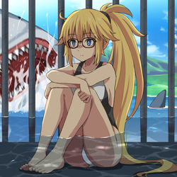 This is a pixiv picture whose title is 湖の呪詛を浄化するジャンヌ.