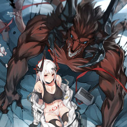 This is a pixiv picture whose title is MudRock - Under the armor.