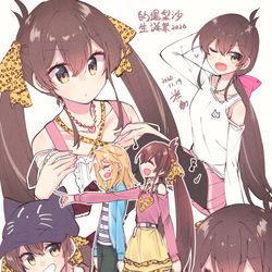 This is a pixiv picture whose title is 梨沙誕生日おめでと～～～～～.