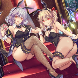 This is a pixiv picture whose title is バニーアダルトレミフラ降臨.