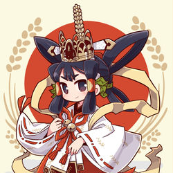 This is a pixiv picture whose title is 佐久名比命.