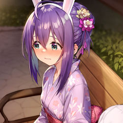 This is a pixiv picture whose title is 中秋.