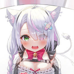 This is a pixiv picture whose title is 「苺のショートケーキ...♡」.