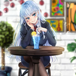 This is a pixiv picture whose title is ■.