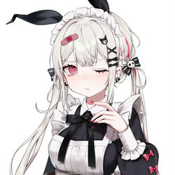 This is a pixiv picture whose title is メイド.