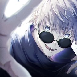 This is a pixiv picture whose title is 五条悟.