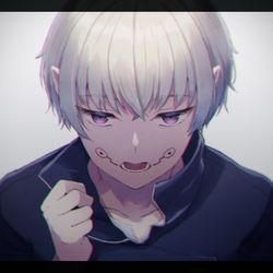 This is a pixiv picture whose title is 狗巻棘.