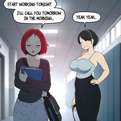 This is a pixiv picture whose title is Jade and Alison - SFW.