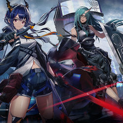 This is a pixiv picture whose title is アークナイツ 第5章キービジュアル.