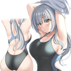 This is a pixiv picture whose title is 咲姫さん.