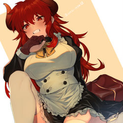 This is a pixiv picture whose title is いいニーハイの日.