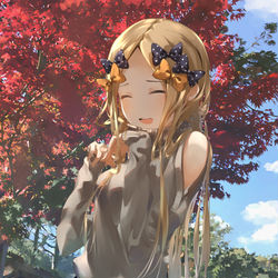 This is a pixiv picture whose title is 秋アビーちゃん.