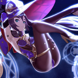 This is a pixiv picture whose title is Mona.