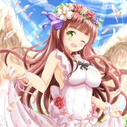 This is a pixiv picture whose title is 天使千夜ちゃん.