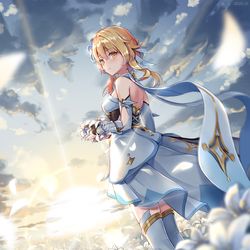 This is a pixiv picture whose title is 夜明け.