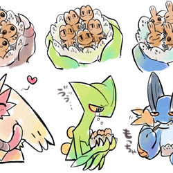 This is a pixiv picture whose title is お饅頭ですよ.