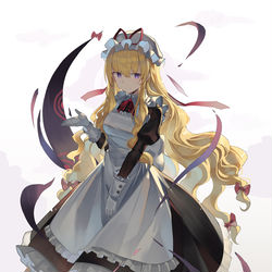 This is a pixiv picture whose title is メイドゆかり.