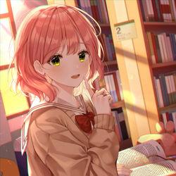 This is a pixiv picture whose title is しーっ 。.