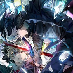 This is a pixiv picture whose title is uni log.