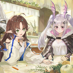 This is a pixiv picture whose title is Thanksgiving Day.