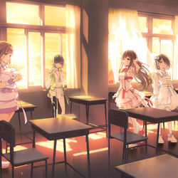 This is a pixiv picture whose title is だからいま、ここにいる.