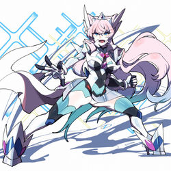 This is a pixiv picture whose title is シンフォギア落書き10.