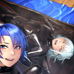 This is a pixiv picture whose title is vacbed.