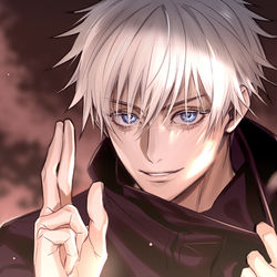 This is a pixiv picture whose title is 五条先生.